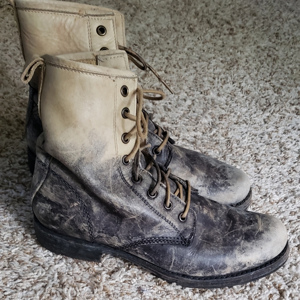 Frye veronica ombre combat boot